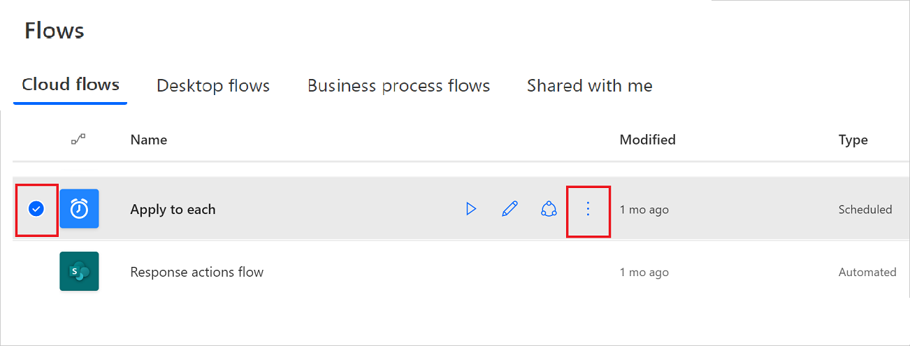 Weitere Befehle Screenshot des Symbols „Weitere Befehle“