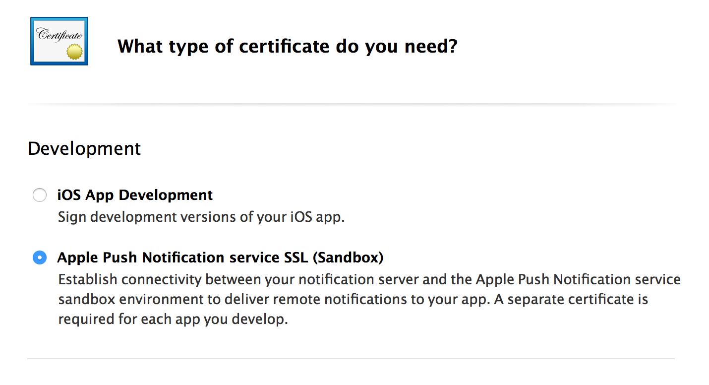 Apple-APNS-Zertifikat anfordern