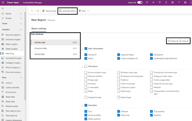 Screenshot der Datenpfadattribute.