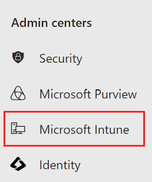 Screenshot: Admin Center im Microsoft 365 Admin Center