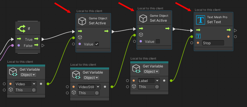 Screenshot einer Beschreibung der Videowiedergabe
