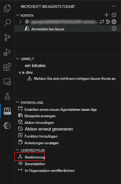 Screenshot der Option 