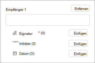 Screenshot des Bereichs 