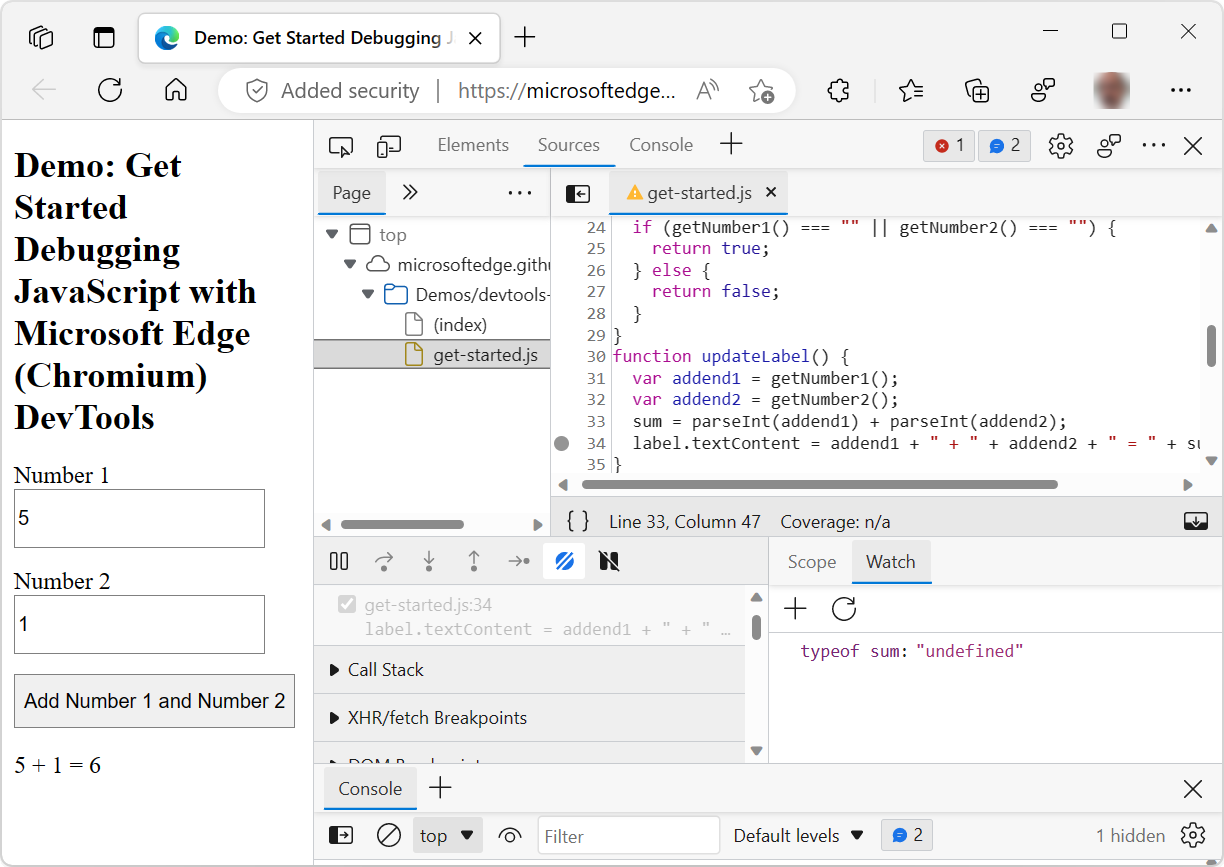Erste Schritte Beim Debuggen Von Javascript – SKWMJ