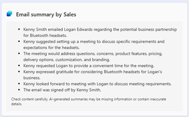 Screenshot des in Teams freigegebenen Beitrags