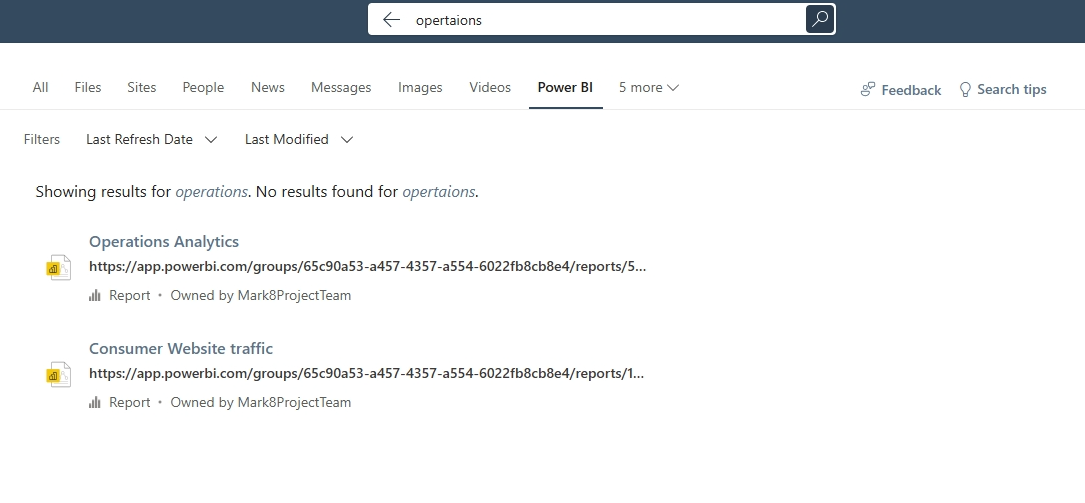 Vertikale Power BI-Registerkarte