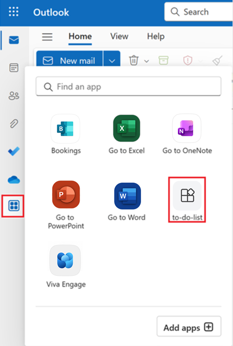 Screenshot zeigt die Option 