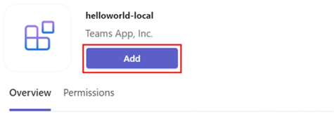 Screenshot: Installation einer App