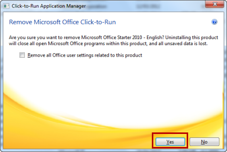Fehler beim Starten von Office Starter 2010 kann nicht geöffnet werden -  Microsoft 365 Apps | Microsoft Learn