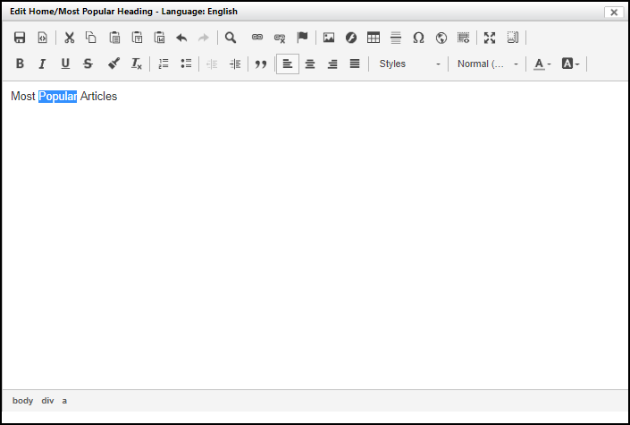 Portalinhalteditor Portalinhalteditor