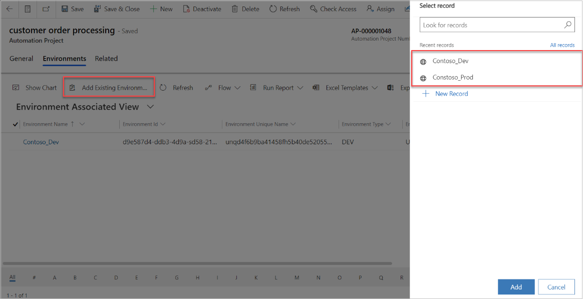Ein Screenshot, der die Schritte zum Speichern der Zuordnung zeigt. Ein Screenshot, der die Schritte zum Speichern der Zuordnung zeigt.