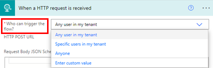 Screenshot des Objekts, das den Cloud-Flow im klassischen Designer auslösen kann.