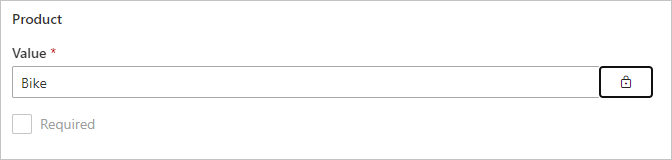 Screenshot eines absoluten Parameterwerts.