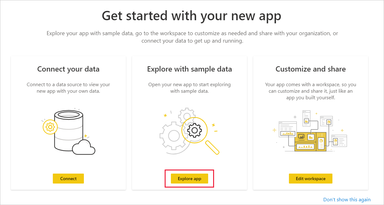 Screenshot des Splashscreens der Template-App.