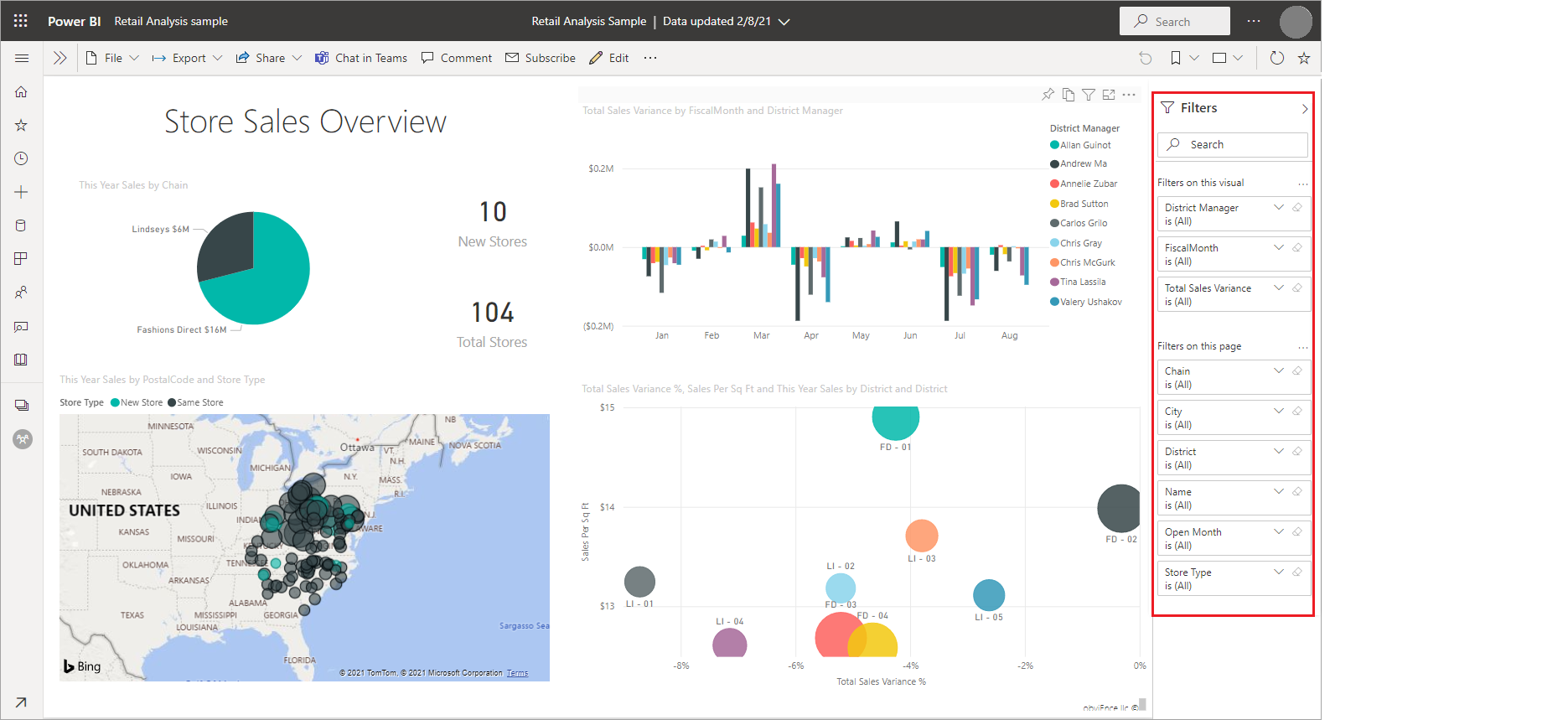 Power Bi Filter Date By Month