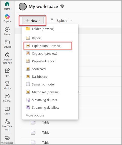 Screenshot der erweiterten Schaltfläche 