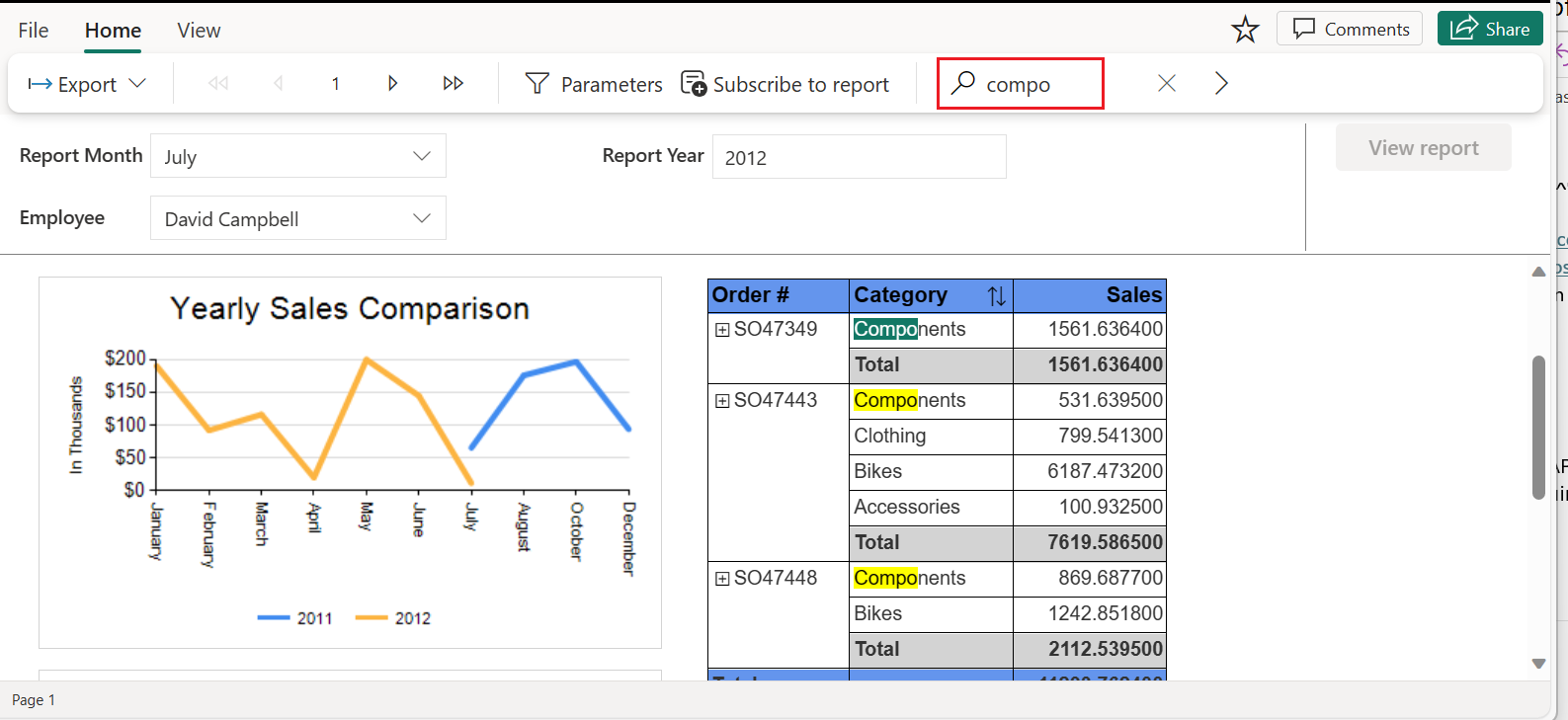 Screenshot der hervorgehobenen Option 