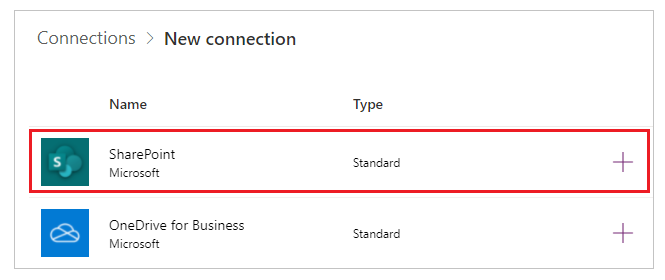 SharePoint auswählen SharePoint auswählen