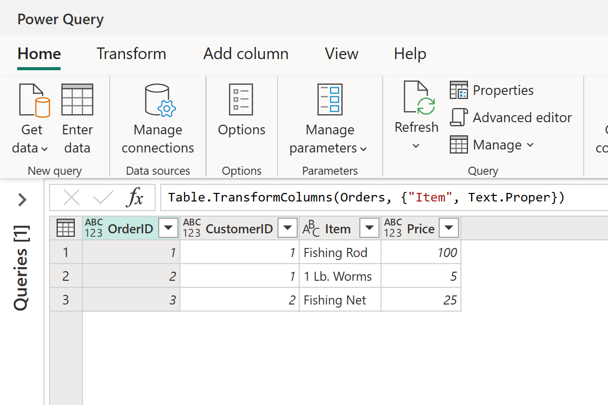 Power Query M Lookup Function