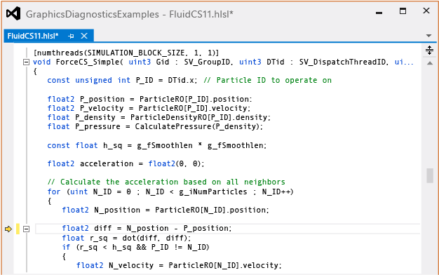 Der korrigierte Compute-Shader-Code