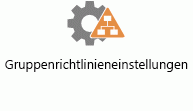 Dies ist das Symbol für Gruppenrichtlinieneinstellungen.