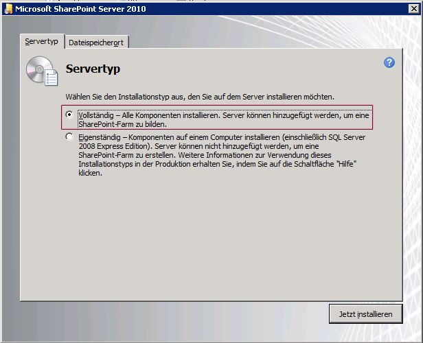 GMNI_SetupUI_SharePoint2010ServerType
