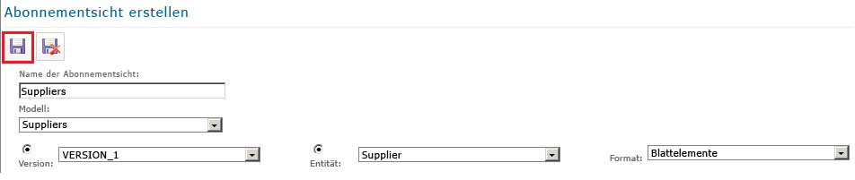 Abonnementsicht speichern (Schaltfläche)