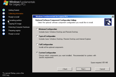 Abbildung 3 Windows FLP-Installation