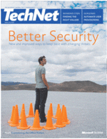Cover for TechNet Magazine May 2009