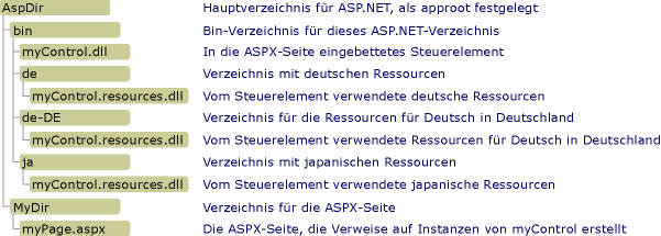 Als Anwendungsstamm festgelegtes ASP.NET-Hauptverzeichnis