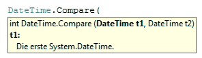 Bild der Parameterinfo