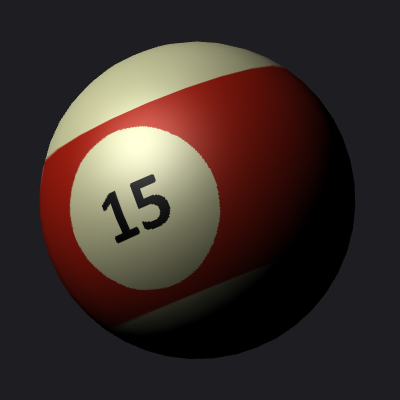 gfx_shader_demo_billiard_ball_3 A closeup of the billiard ball with specular added