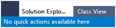 Vs_ide_gs_debug_light_bulb_no_options Visual Studio 2015 Light Bulb 'no option' text