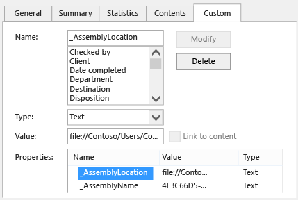 The AssemblyLocation property. The AssemblyLocation property.