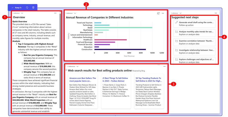 Arbeitsbereichsblöcke.