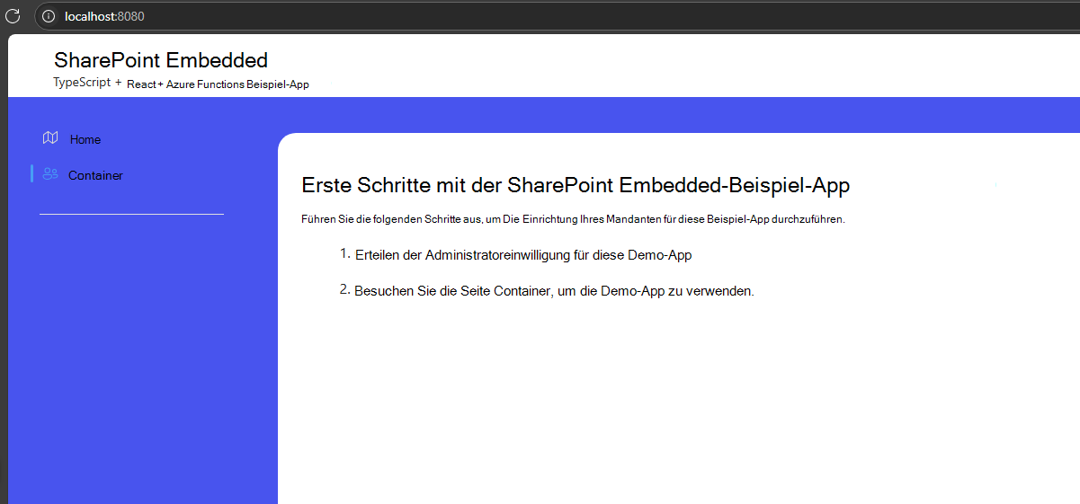 homepage-for-spe-sample-app