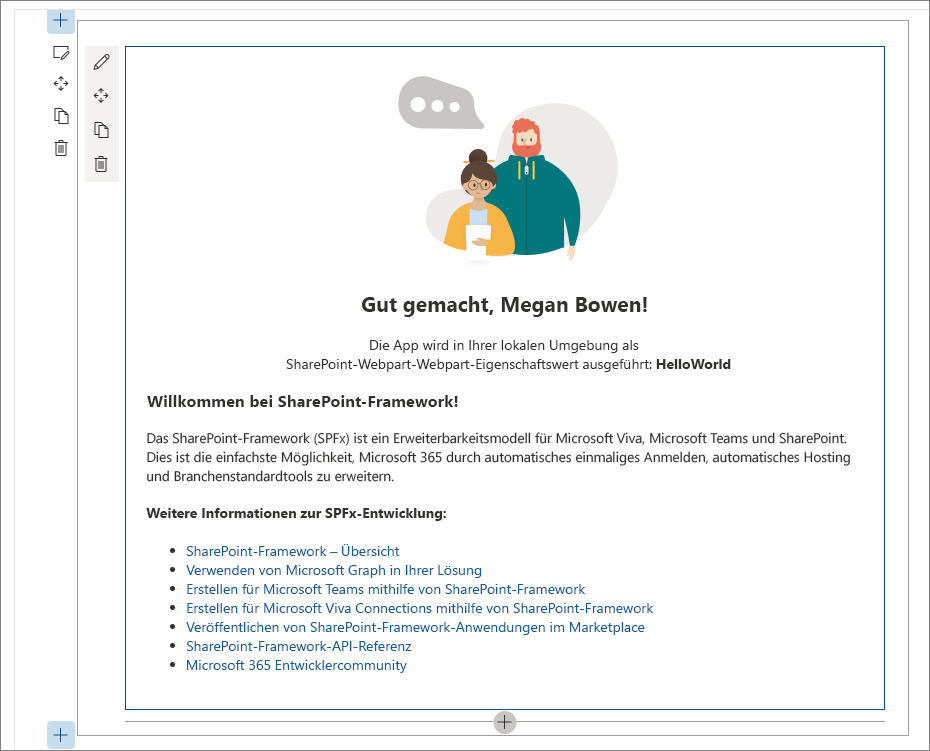 HelloWorld-Webpart in SharePoint Workbench