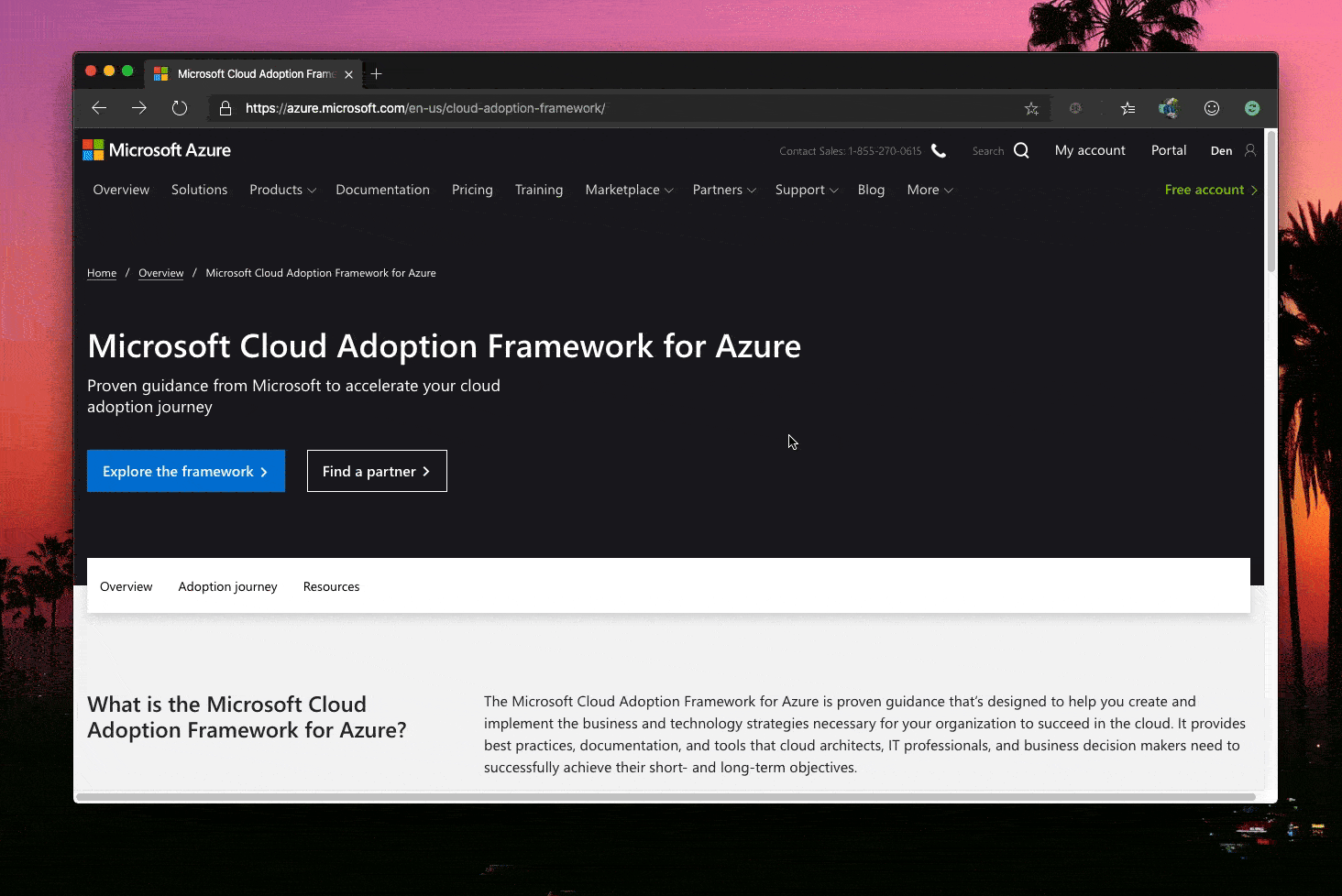 Cloud Adoption Framework on docs.microsoft.com