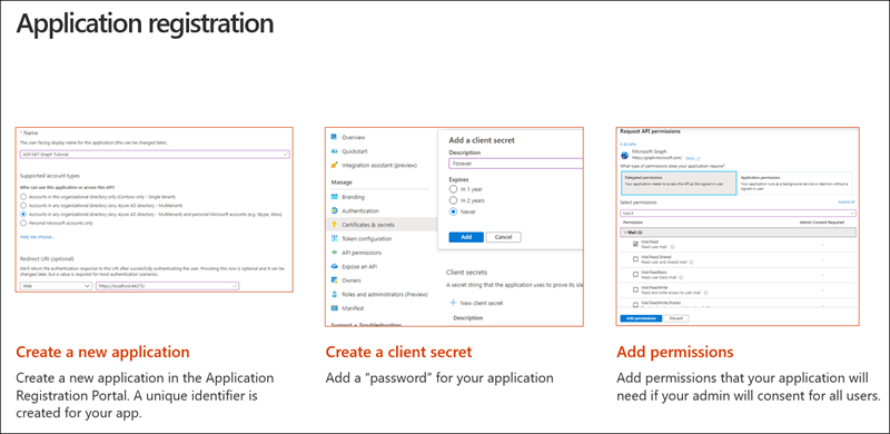 Microsoft Entra-App-Registrierung