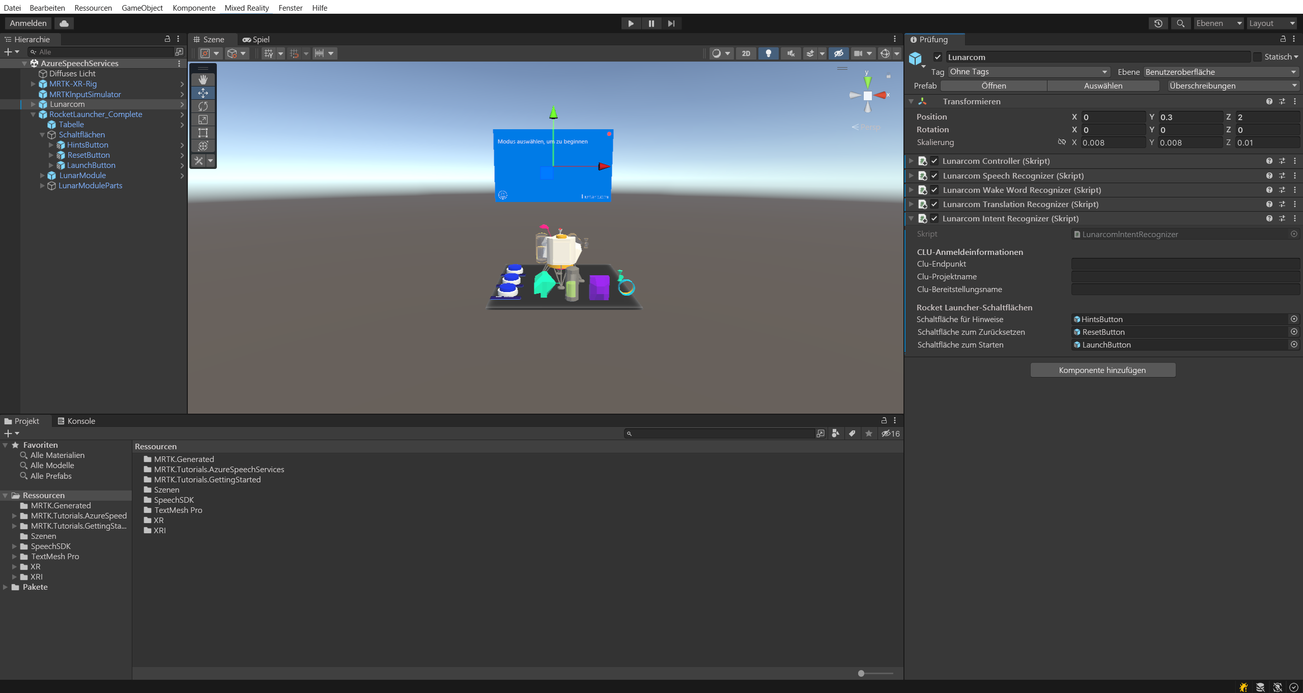 Screenshot of assigning each of the buttons.