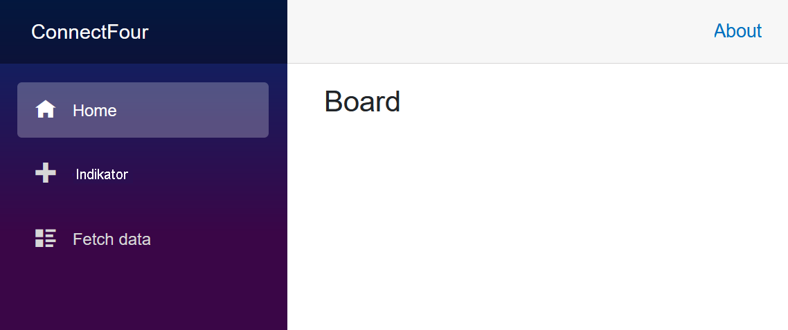 Screenshot der App-Tafel mit Titel.