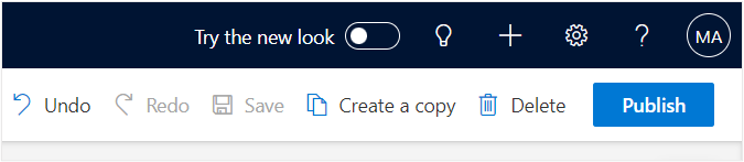Screenshot of the Publish option on the Active Journeys page.