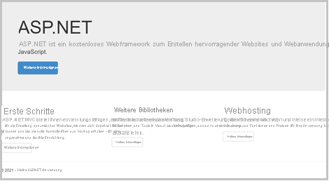 Screenshot of your web app in the production slot.