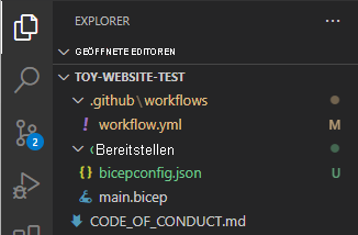 Screenshot: Visual Studio Code-Explorer mit neuer Datei im Ordner „deploy“