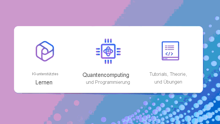 Grafikdiagramm: Tutorials, Beispiele und KI von Azure Quantum