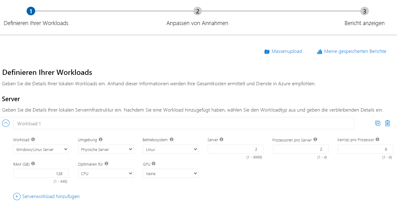 Screenshot of the Total Cost of Ownership calculator.