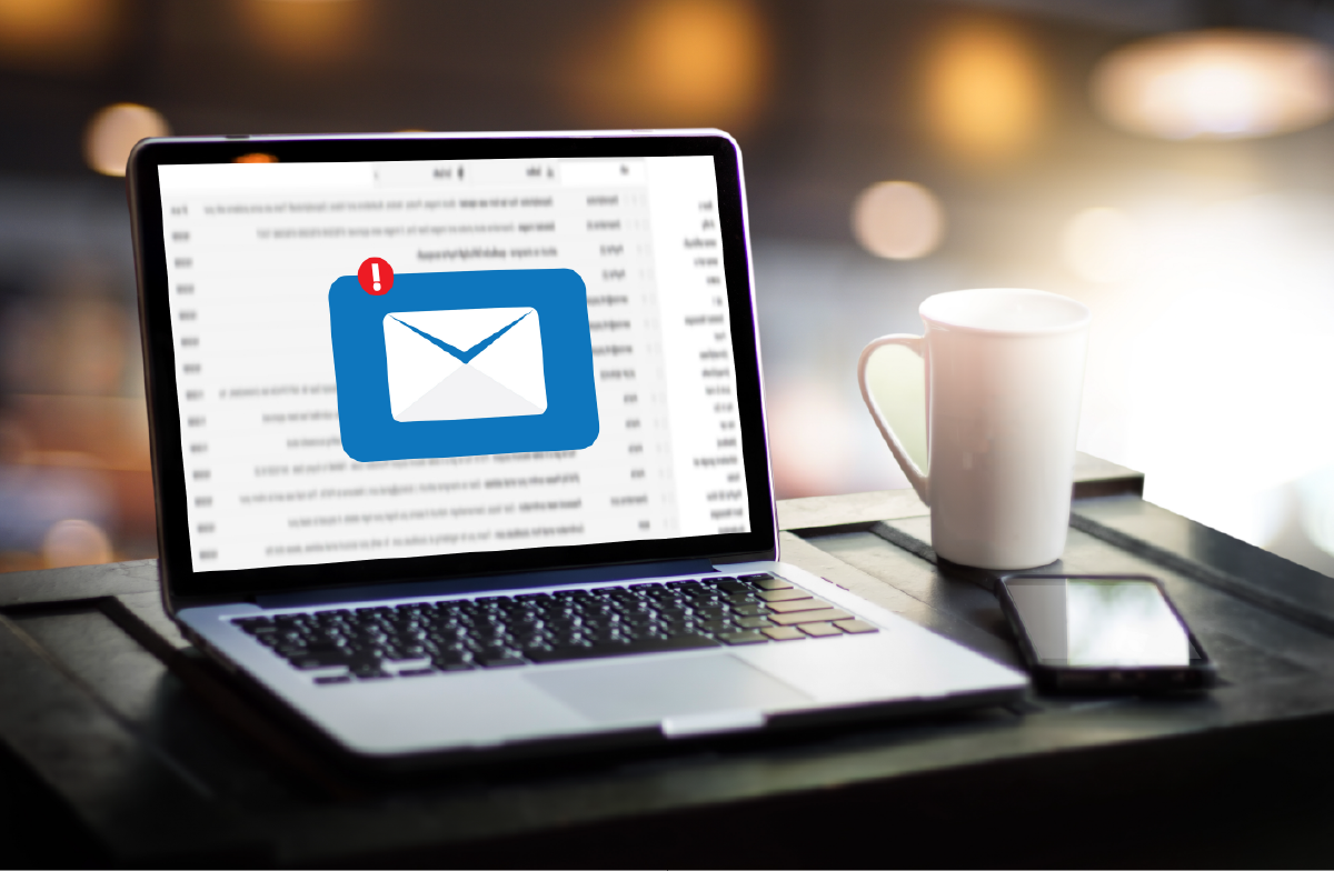 Abbildung einer empfangenen E-Mail