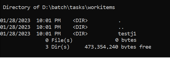 Screenshot, der zeigt, dass der verfügbare Speicherplatz kleiner als 1 Gigabyte ist.