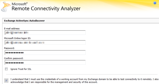 Screenshot der Eingabe Ihrer Microsoft 365-Anmeldeinformationen.