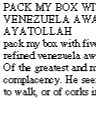 PostScript versions of Times New Roman rendered by Adobe Type Manager